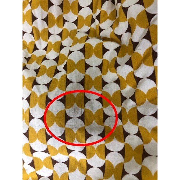 Voyageur By Mersea Aphrodite Button Up Shirt Top Printed Cotton Yellow L 280017 - Picture 9 of 9